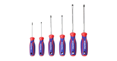 Отвертки набор 6шт проф WP200504 WORKPRO