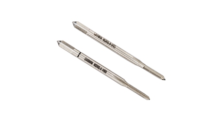 GARWIN INDUSTRIAL GM-TC02040 Метчики ручные M2x0.4, DIN 352, HSS, 6H, комплект из 2 штук