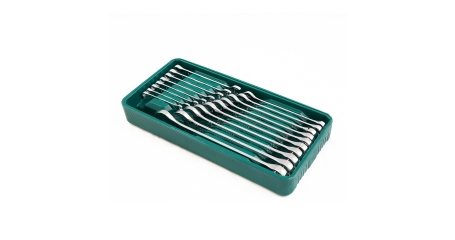 Набор инструмента ROSSVIK LST018 (ключи комбинированные), ложемент, 18 предметов