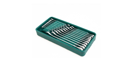 Набор инструмента ROSSVIK LST018 (ключи комбинированные), ложемент, 18 предметов