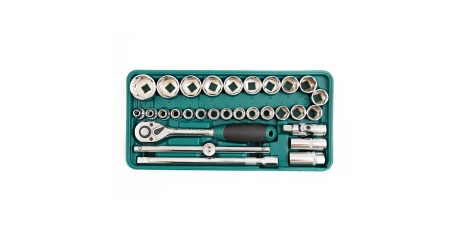 LST030 Набор инструмента ROSSVIK (головки 1/2), ложемент, 30 предметов"