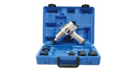 Пневмогайковёрт Sumake ST-5567K с набором головок