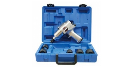 Пневмогайковёрт Sumake ST-5567K с набором головок