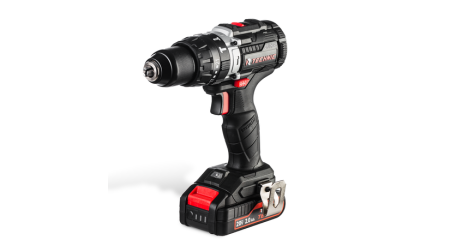 Дрель-шуруповерт ударная аккумуляторная RUNTEC TECHNIC RT-ID40T (13 мм, 20 В, 2*2 Ач, 40 Нм)