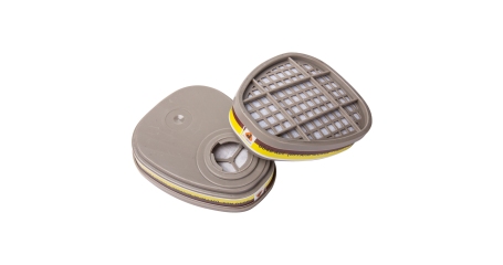 Фильтр для защиты от органических и кислых газов класса A1E1 упаковка 2 шт JETA PRO 6540