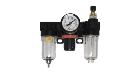 Фильтр конденсата с манометром и регулятором с лубрикатором JETA PRO JFC 20