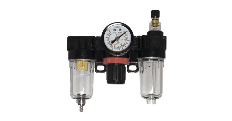 Фильтр конденсата с манометром и регулятором с лубрикатором JETA PRO JFC 20