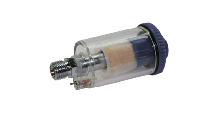 Фильтр-влагоотделитель с клапаном слива конденсата для краскораспылителя 1/4" JETA PRO JF80