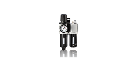 Фильтр влагоотделитель с редуктором и лубрикатор MIGHTY SEVEN SV-2330 (3/8", объем 60 мл, 5 мкм)