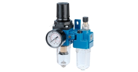 Фильтр воздушный с редуктором и лубрикатором, 1/4