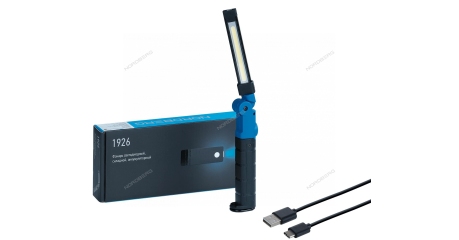 Фонарь светодиодный NORDBERG 1926, 248*7 мм, складной, аккумуляторный, 3,7 В (без зарядного устройства)