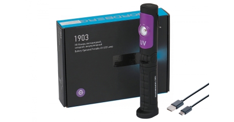 Фонарь светодиодный УФ аккумуляторный 3,6 В NORDBERG 1903