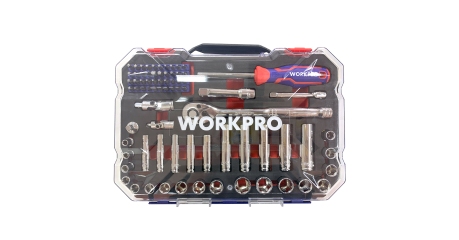 Набор инструментов 3/8" 75шт WP202524 WORKPRO Test