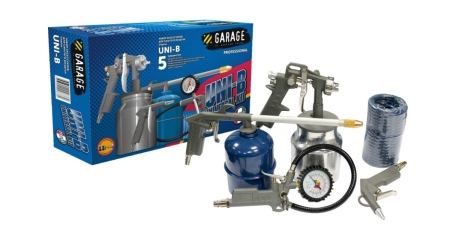 Набор окрасочного инструмента UNIVERSAL UNI-B с быстросъемным соединением GARAGE 8085310