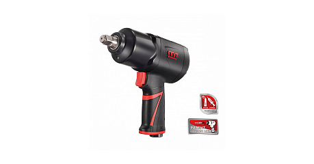 Гайковерт пневматический ударный MIGHTY SEVEN NC-4233QH, 1/2", 1152 Нм, система «EZ Grease»