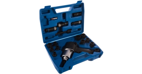 Гайковерт пневматический ударный KING TONY 44116MP08 с комплектом головок, 1/2", 678 Нм, 22 предмета