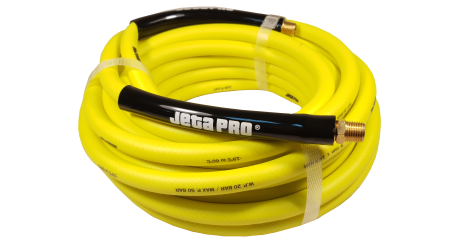 Гибкий ПВХ шланг JETA PRO 5888100 d 9*14,5 мм, длина 100 м, цвет желтый