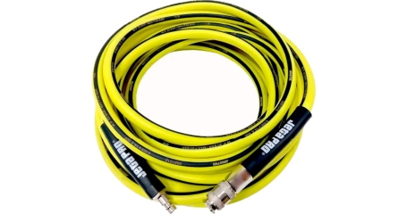 Гибкий ПВХ шланг с фитингами 9x14,5 мм длина 15 м желтый JETA PRO 5887015