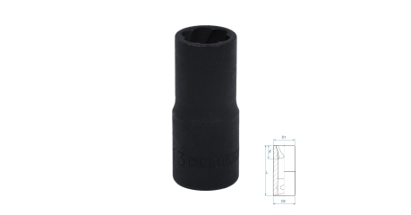 Головка для поврежденного крепежа 1/2", 13 мм KING TONY 9TD403-13M