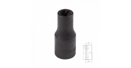 Головка для поврежденного крепежа KING TONY 9TD403-10M, 1/2", 10 мм