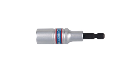 Головка для шуруповерта двенадцатигранная 1/4", 11 мм, L = 80 мм KING TONY 76B811M