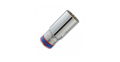 Головка торцевая глубокая двенадцатигранная 1/2", 16 мм KING TONY 423016M