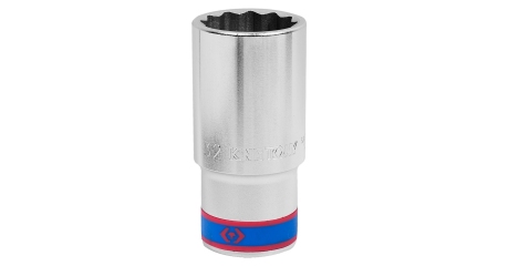 Головка торцевая глубокая двенадцатигранная 3/4", 32 мм KING TONY 623032M