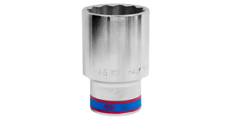 Головка торцевая глубокая двенадцатигранная 3/4", 46 мм KING TONY 623046M