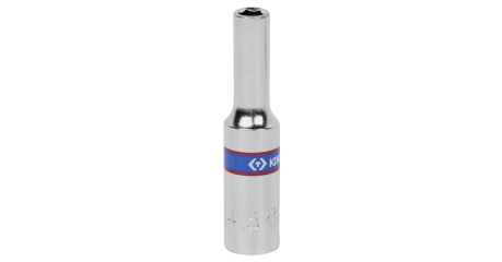 Головка торцевая глубокая шестигранная 1/4", 4,5 мм KING TONY 223545M