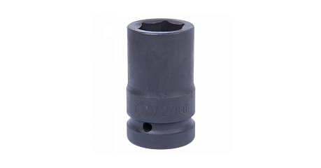 Головка торцевая глубокая шестигранная 1", 27 мм, для мультипликатора МАСТАК 005-80627