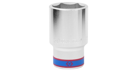 Головка торцевая глубокая шестигранная 3/4", 39 мм KING TONY 623539M