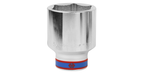 Головка торцевая глубокая шестигранная 3/4", 55 мм KING TONY 623555M