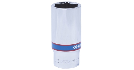 Головка торцевая глубокая шестигранная 3/8", 22 мм KING TONY 323522M