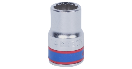 Головка торцевая стандартная двенадцатигранная 1/2", 14 мм KING TONY 433014M