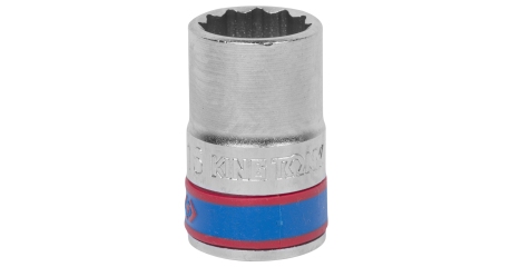 Головка торцевая стандартная двенадцатигранная 1/2", 16 мм KING TONY 433016M