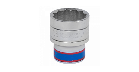 Головка торцевая стандартная двенадцатигранная 1/2", 26 мм KING TONY 433026M