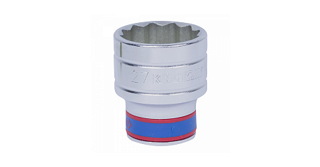 Головка торцевая стандартная двенадцатигранная 1/2", 27 мм KING TONY 433027M