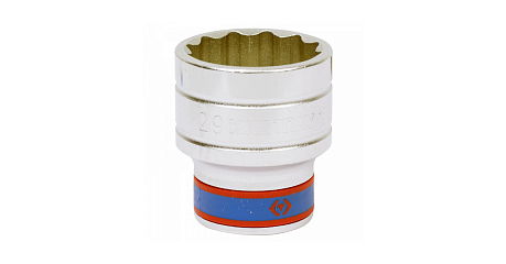 Головка торцевая стандартная двенадцатигранная 1/2", 29 мм KING TONY 433029M