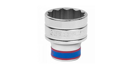 Головка торцевая стандартная двенадцатигранная 1/2", 34 мм KING TONY 433034M