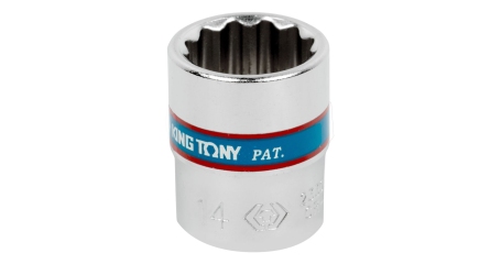 Головка торцевая стандартная двенадцатигранная 1/4