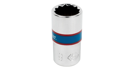 Головка торцевая стандартная двенадцатигранная 1/4", 9 мм KING TONY 233009M