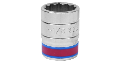 Головка торцевая стандартная двенадцатигранная 3/4", 1&1/8", дюймовая KING TONY 633036S