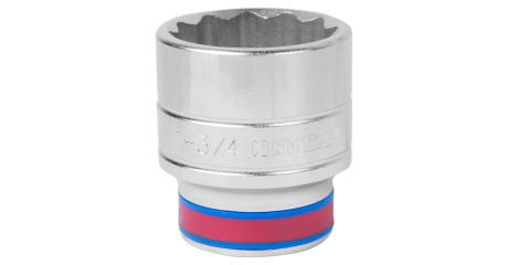 Головка торцевая стандартная двенадцатигранная 3/4", 1-3/4", дюймовая KING TONY 633056S