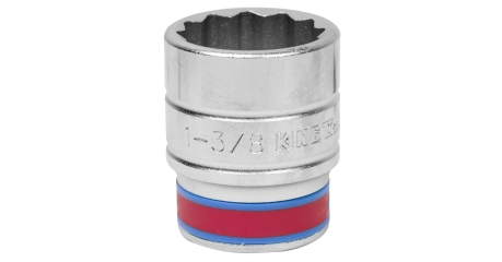 Головка торцевая стандартная двенадцатигранная 3/4", 1&3/8", дюймовая KING TONY 633044S