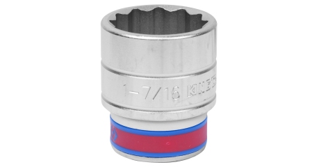 Головка торцевая стандартная двенадцатигранная 3/4", 1-7/16", дюймовая KING TONY 633046S