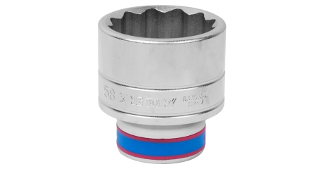 Головка торцевая стандартная двенадцатигранная 3/4", 58 мм KING TONY 633058M