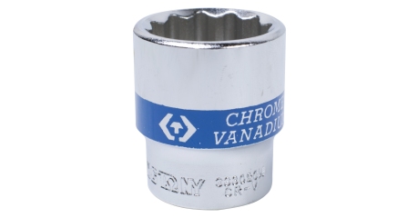 Головка торцевая стандартная двенадцатигранная 3/8" KING TONY 333020M