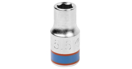 Головка торцевая стандартная шестигранная 1/4