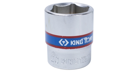 Головка торцевая стандартная шестигранная 3/8", 20 мм KING TONY 333520M