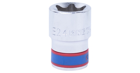 Головка торцевая TORX Е-стандарт 1/2", E24, L = 39 мм KING TONY 437524M